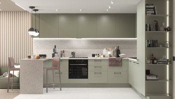 Тренды и новые цвета в дизайне современных кухонь в 2023 году в Удачном - udachnyj.mebel54.com | фото