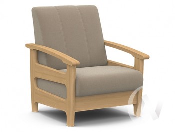 Кресло для отдыха Омега (бук лак/CATANIA LATTE) в Удачном - udachnyj.mebel54.com | фото