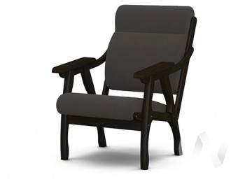 Кресло Вега-10 (венге лак/ULTRA GRAFIT) в Удачном - udachnyj.mebel54.com | фото