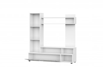 Мебель для гостиной "МГС 9" Белый / Цемент светлый в Удачном - udachnyj.mebel54.com | фото