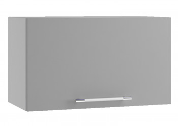 Ройс ПГ 600 Шкаф верхний горизонтальный (Графит софт/корпус Серый) в Удачном - udachnyj.mebel54.com | фото